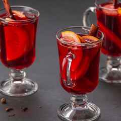 Christmas drink  mulled wine