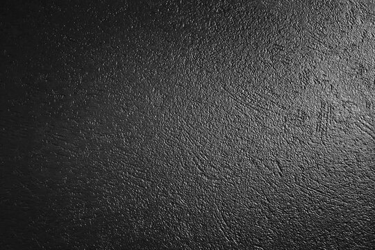 black wall background. Dark grey black texture background, black stone surfaces.