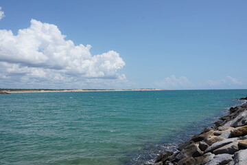 beach and sky