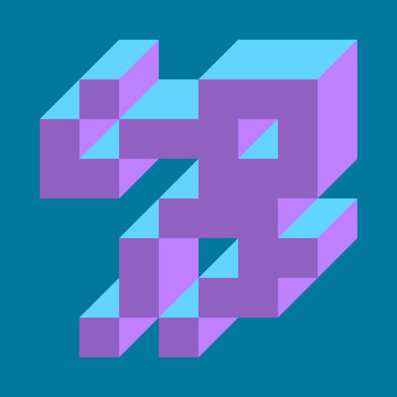 Implementation of Edward Zajec&rsquo;s &ldquo;Il Cubo&rdquo; from 1971. Essentially a Truchet tile set of 8 tiles and rules for placement art illustration