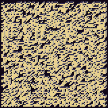 Implementation of Edward Zajec&rsquo;s &ldquo;Il Cubo&rdquo; from 1971. Essentially a Truchet tile set of 8 tiles and rules for placement art illustration
