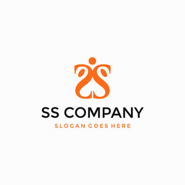 SS People logo vector image