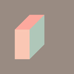 Implementation of Edward Zajec’s “Il Cubo” from 1971. Essentially a Truchet tile set of 8 tiles and rules for placement art illustration