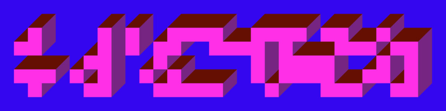 Implementation of Edward Zajec&rsquo;s &ldquo;Il Cubo&rdquo; from 1971. Essentially a Truchet tile set of 8 tiles and rules for placement art illustration