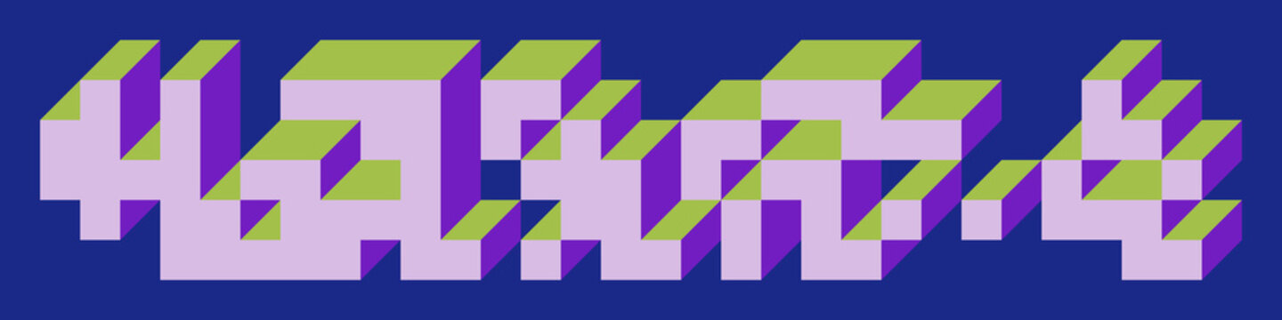 Implementation of Edward Zajec&rsquo;s &ldquo;Il Cubo&rdquo; from 1971. Essentially a Truchet tile set of 8 tiles and rules for placement art illustration