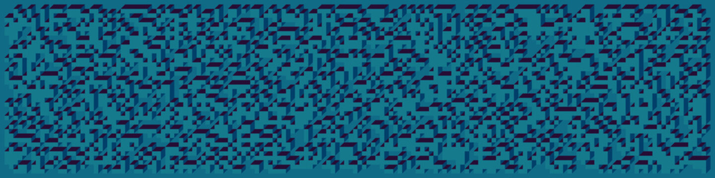 Implementation of Edward Zajec&rsquo;s &ldquo;Il Cubo&rdquo; from 1971. Essentially a Truchet tile set of 8 tiles and rules for placement art illustration