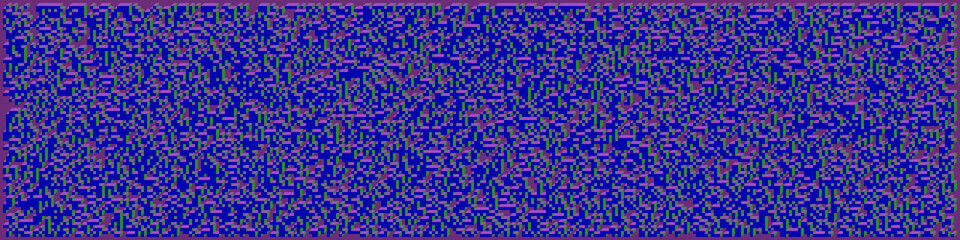 Implementation of Edward Zajec’s “Il Cubo” from 1971. Essentially a Truchet tile set of 8 tiles and rules for placement art illustration