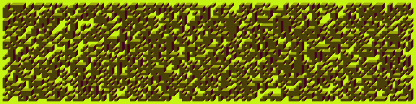 Implementation of Edward Zajec&rsquo;s &ldquo;Il Cubo&rdquo; from 1971. Essentially a Truchet tile set of 8 tiles and rules for placement art illustration