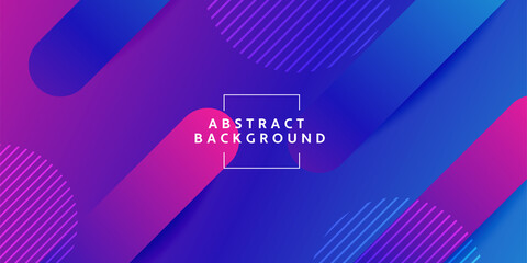 colorful shape background. Purple dynamic modern background
