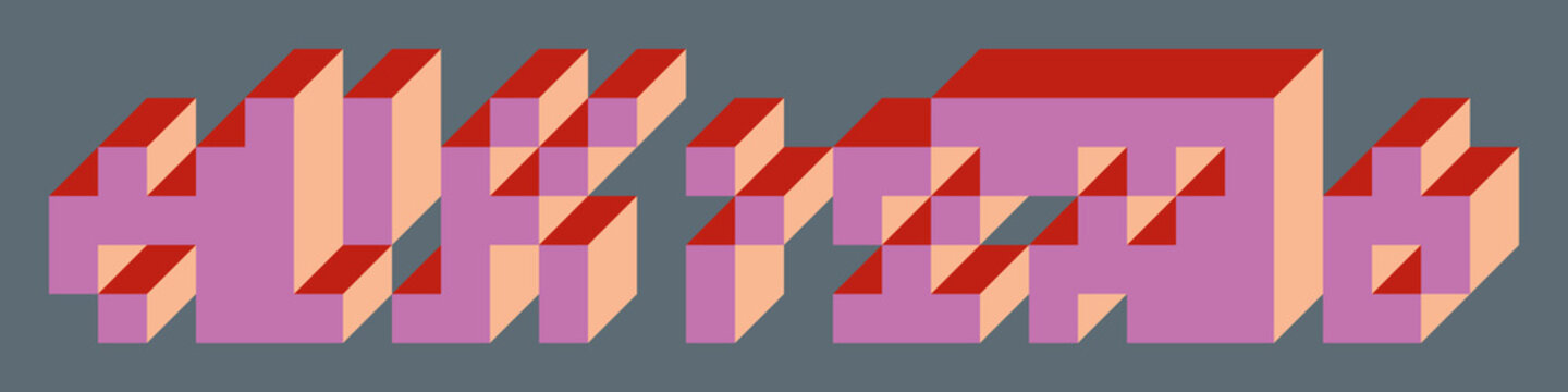 Implementation of Edward Zajec&rsquo;s &ldquo;Il Cubo&rdquo; from 1971. Essentially a Truchet tile set of 8 tiles and rules for placement art illustration