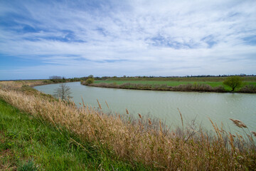 valleys of comacchio marshes and rivers of the po delta regional park