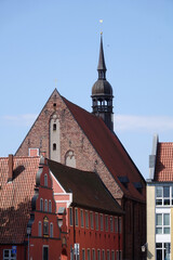 Obraz premium Heilggeistkirche in Stralsund