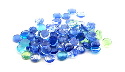 Blue Stones Glass Gems