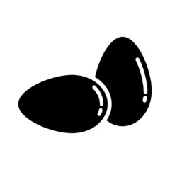 Egg Icon Vector Design Template.