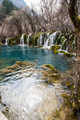 Jiuzhaigou National Park, blue lakes, Sichuan province, China