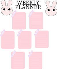 weekly planner