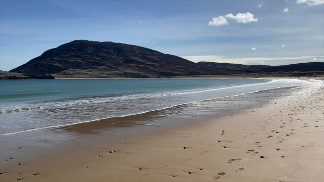 Gentle Waves on Donegal Beach