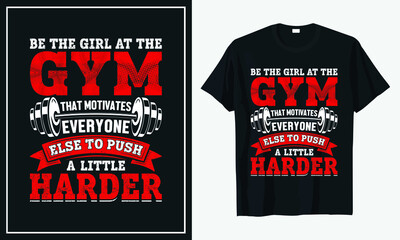 Fitness Gym t-shirt design