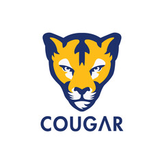 Cougar Logo Vector Design Template.