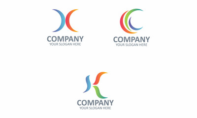 Creative XCS, XCR, XCK, XCJ Business logo design