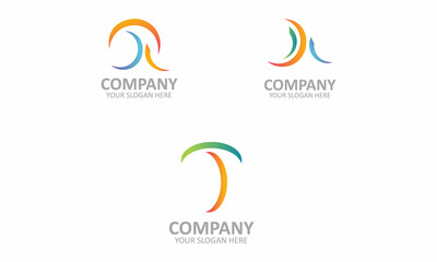 Obraz premium Modern AAT Letter Logo Design