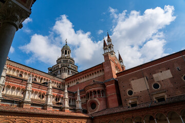 Certosa di Pavia secret view on this amazing architecture 