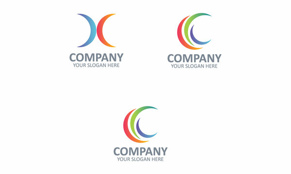Creative set of xce, xcc, sxc, sxk, sxj, sxe, sxc, aat, xxc logo design 