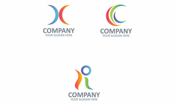 Creative XCS, XCR, XCK, XCJ Business logo design