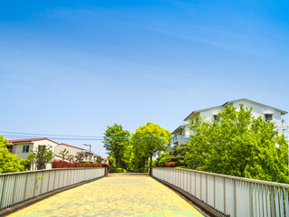 Fototapeta premium 郊外の住宅街