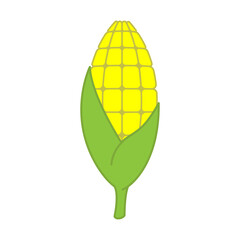 Corn Icon Vector Design Template.