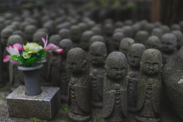 大量のお地蔵様