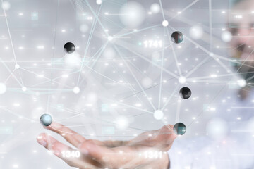 people network structure HR - Human resources management and recruitment