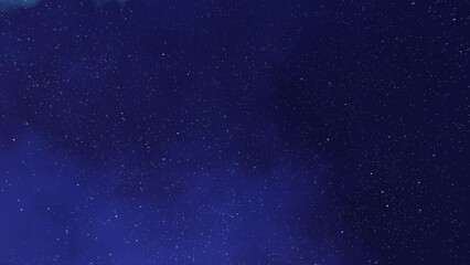 Perfect starry night sky background