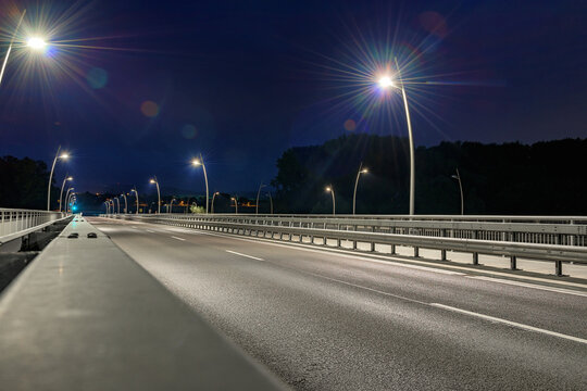 nibelung bridge road night car backplate no car