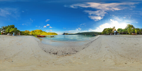 phi phi island thailand vr render environment 360° 180° equirectangular