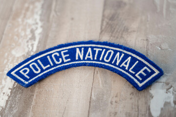 écusson police nationale