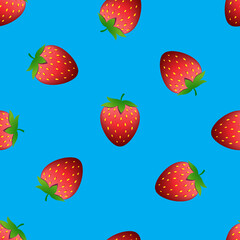 strawberry pattern