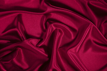 Elegant satin fabric to use as an abstract background. Luxury background design for valentine's day