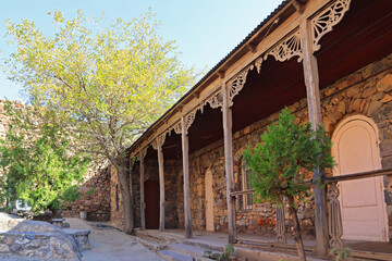 Fototapeta na wymiar Cells in Khor Virap Monastery in Armenia