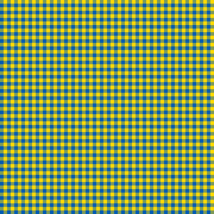 tiny gingham pattern made of Ukrainian flag stripes