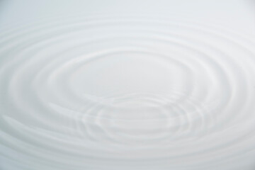 Fototapeta premium water drop and splash and white background