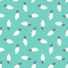 Spring summer botanical seamless pattern