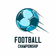 football club logo illustration vector, ball vector