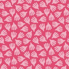 Spring summer botanical seamless pattern