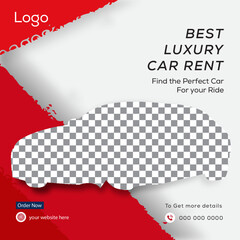 Car Rental Poster Template