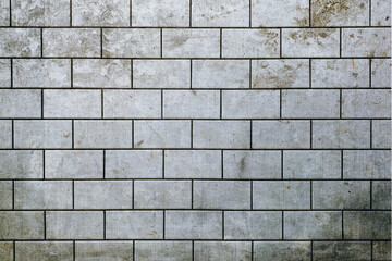 Dirty brick wall as background texture