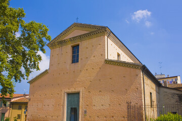 Fototapeta na wymiar Church Santa Maria Maggiore in Ravenna, Italy