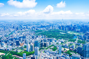 皇居空撮写真