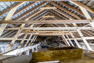 Old Farmhouse reconstruction, roof rebuild