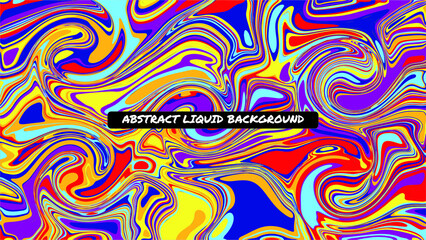 ABSTRACT LIQUID BACKGROUND OF VARIOUS BRIGHT COLORS